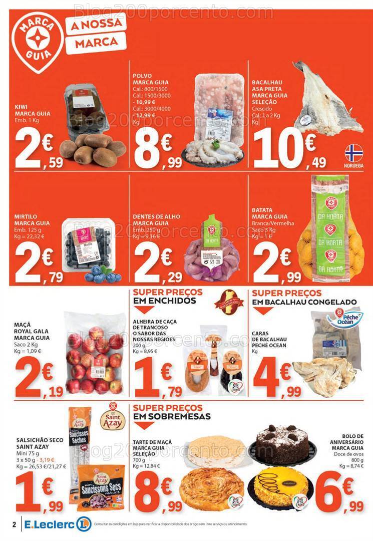 Antevisão Folheto E-LECLERC Promoções de 11 a 17 janeiro