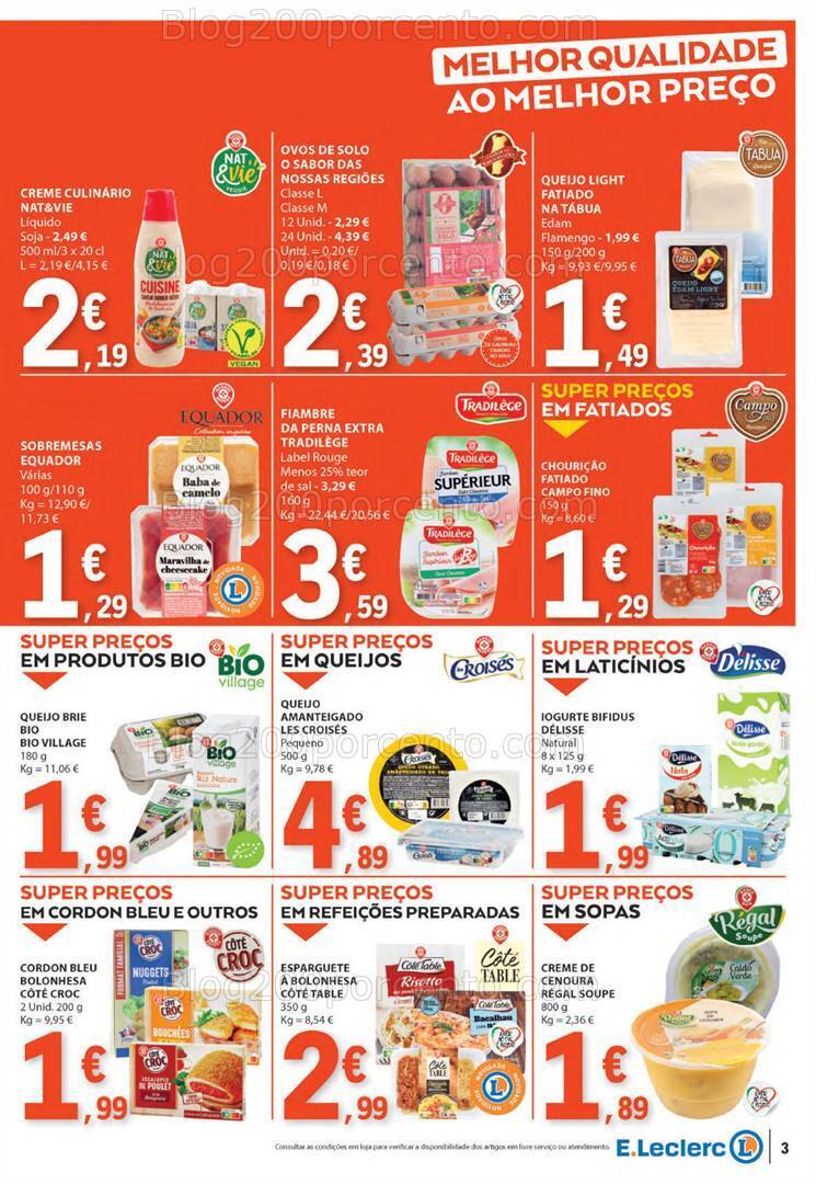 Antevisão Folheto E-LECLERC Promoções de 11 a 17 janeiro