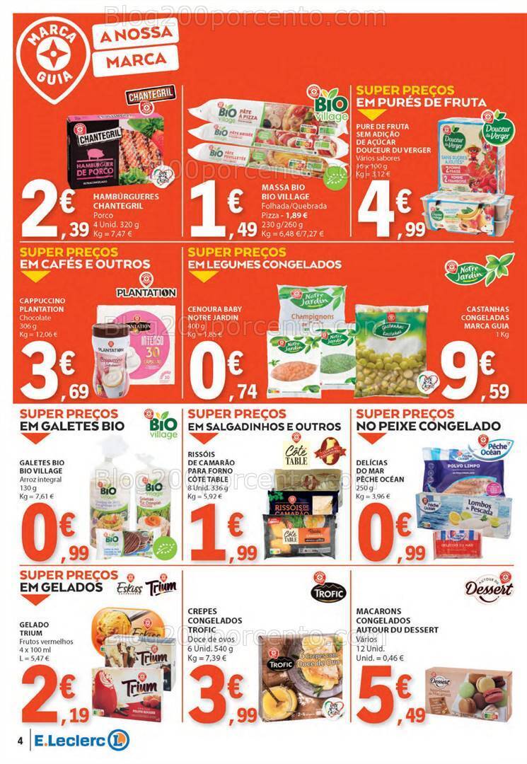 Antevisão Folheto E-LECLERC Promoções de 11 a 17 janeiro