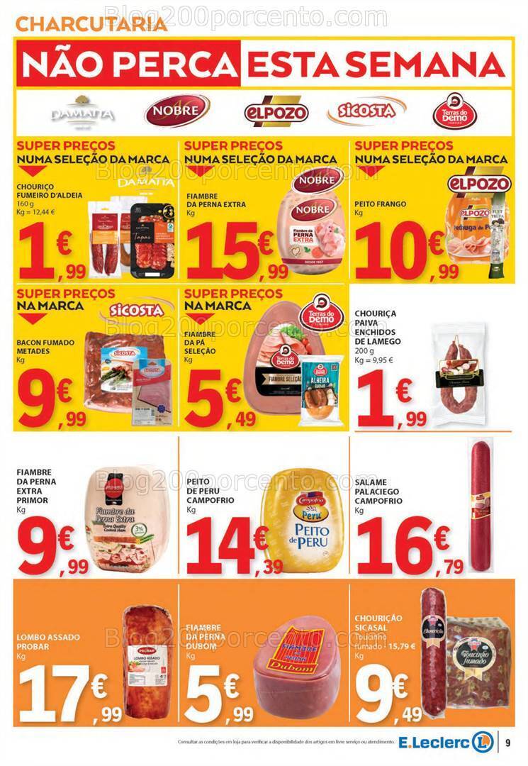 Antevisão Folheto E-LECLERC Promoções de 11 a 17 janeiro
