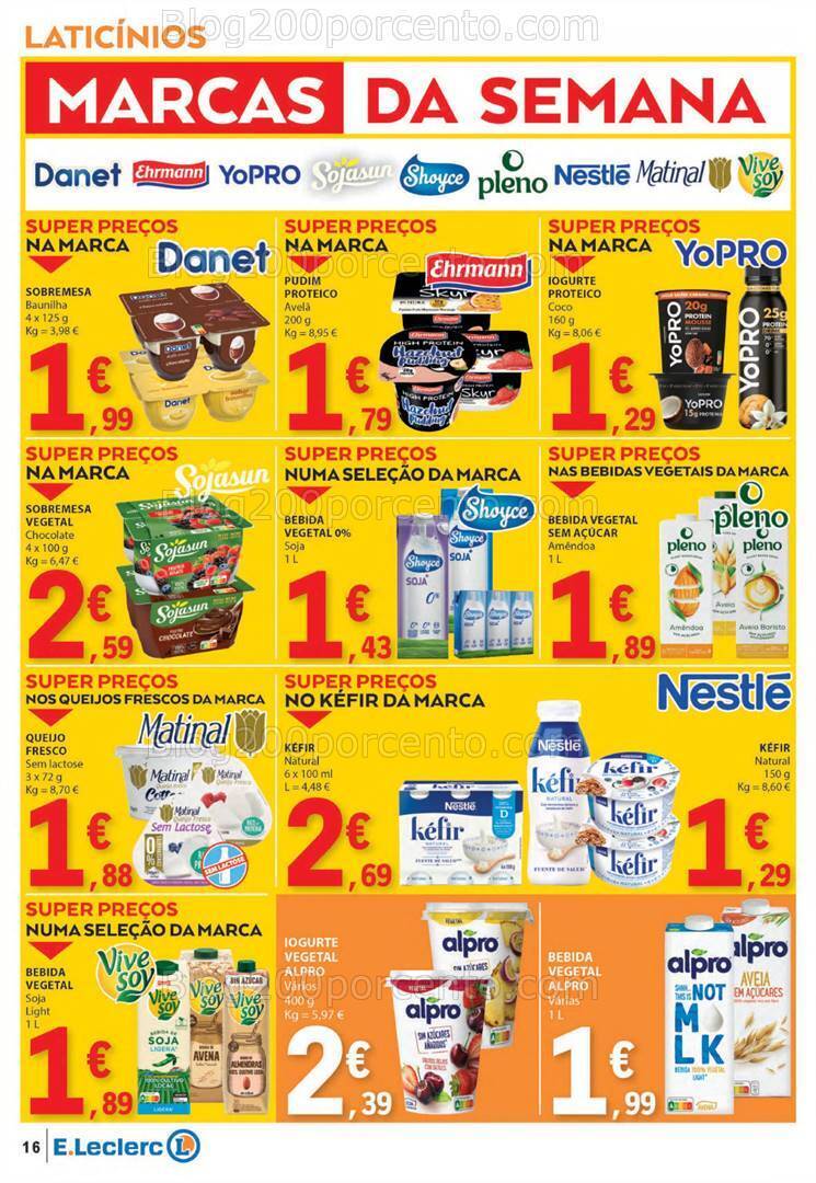 Antevisão Folheto E-LECLERC Promoções de 11 a 17 janeiro