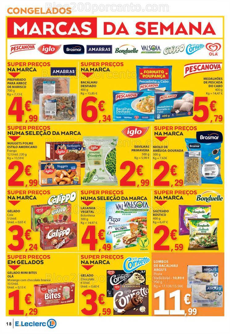 Antevisão Folheto E-LECLERC Promoções de 11 a 17 janeiro
