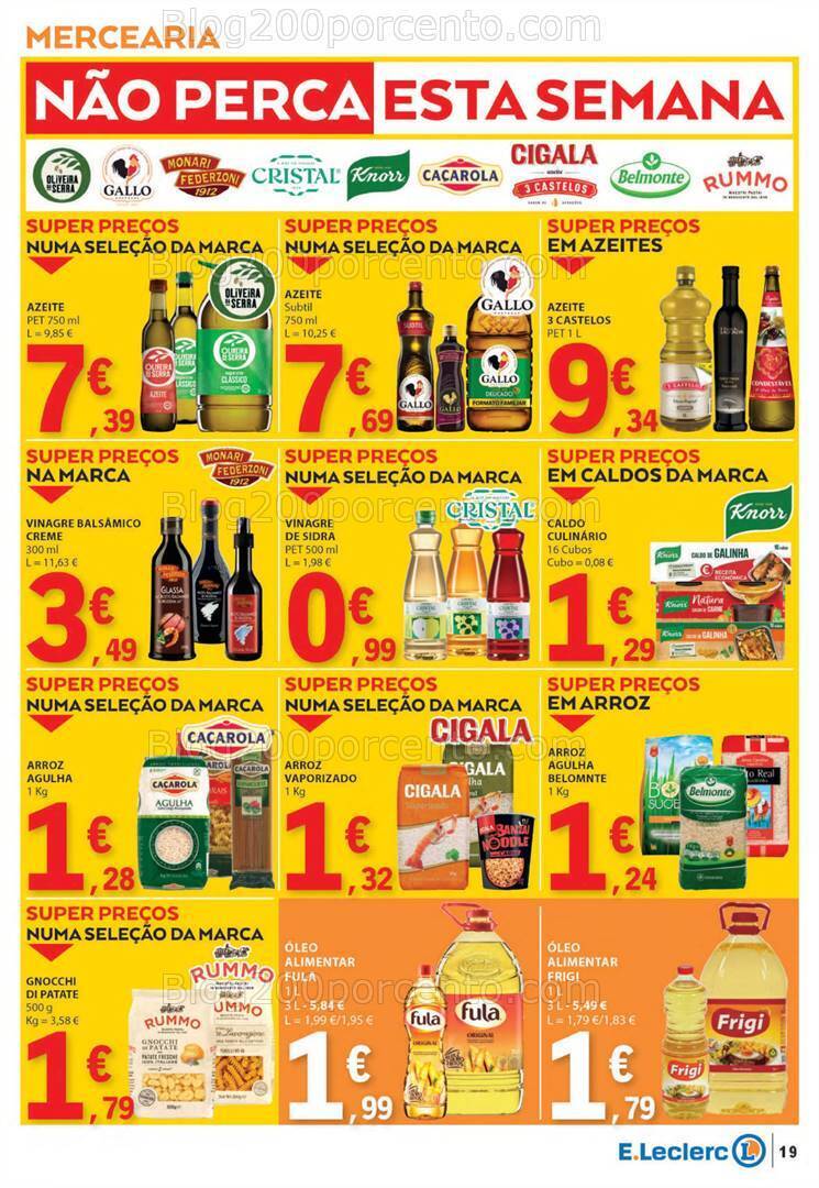 Antevisão Folheto E-LECLERC Promoções de 11 a 17 janeiro