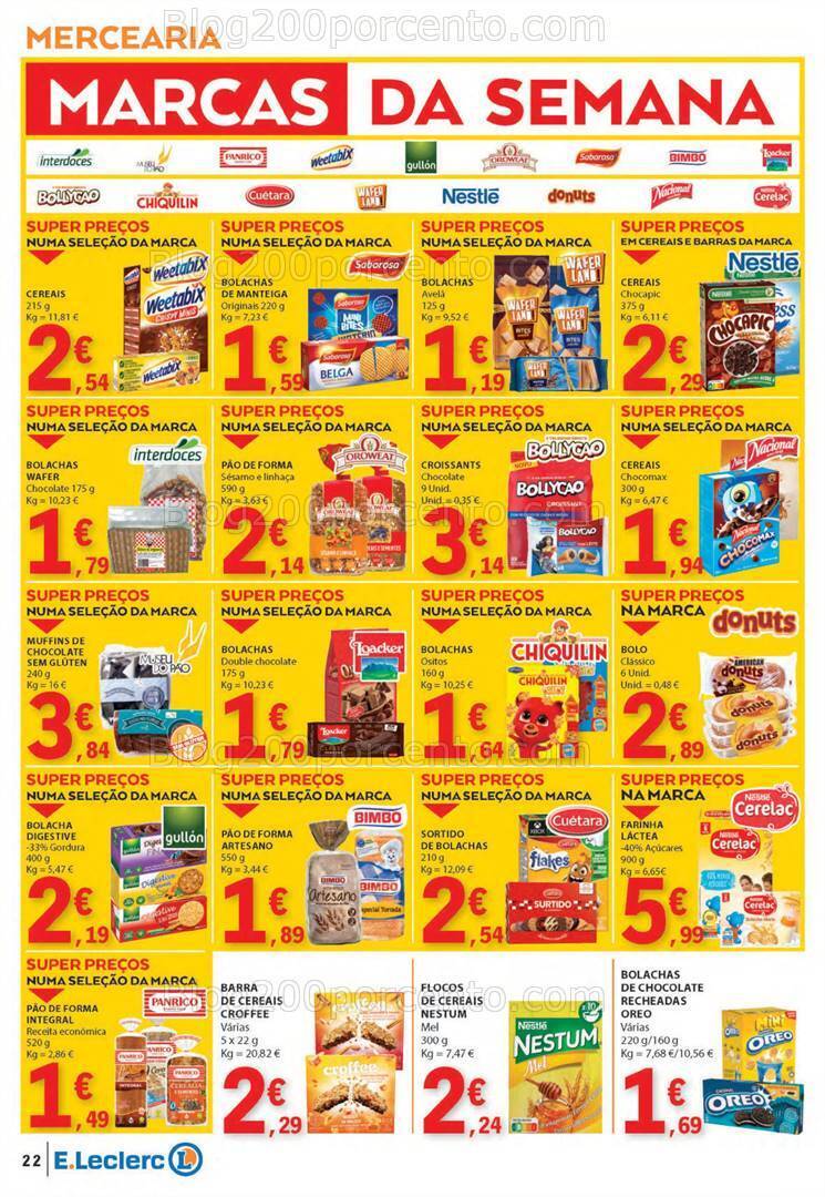 Antevisão Folheto E-LECLERC Promoções de 11 a 17 janeiro