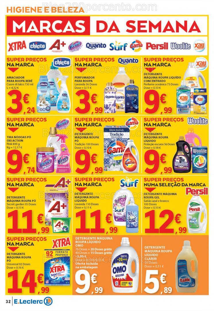 Antevisão Folheto E-LECLERC Promoções de 11 a 17 janeiro
