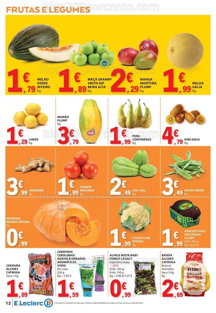 Antevisão Folheto E-LECLERC Promoções de 18 a 24 janeiro