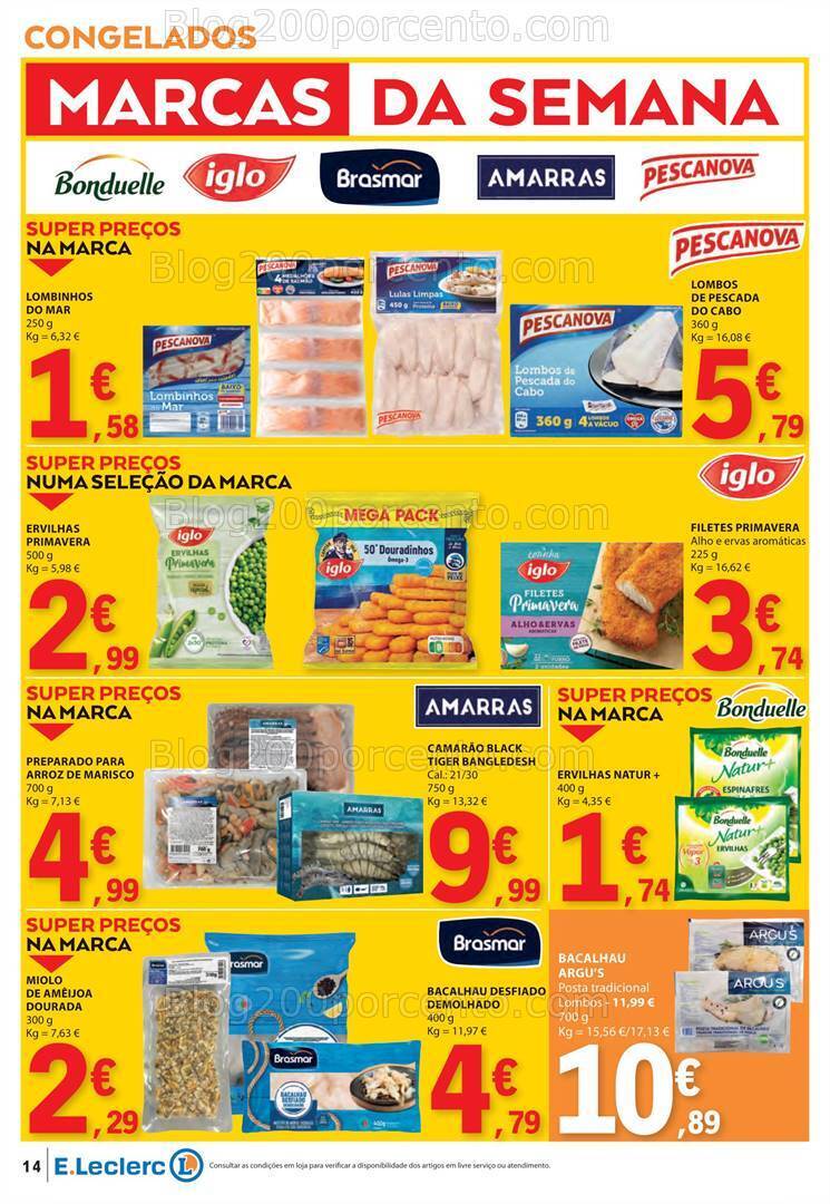 Antevisão Folheto E-LECLERC Promoções de 18 a 24 janeiro