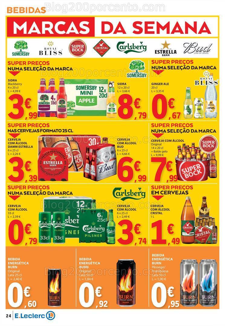 Antevisão Folheto E-LECLERC Promoções de 18 a 24 janeiro