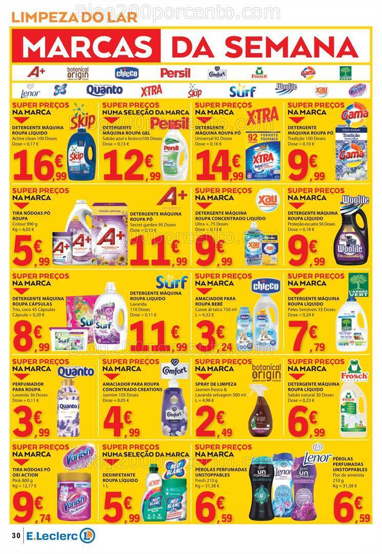Antevisão Folheto E-LECLERC Promoções de 18 a 24 janeiro