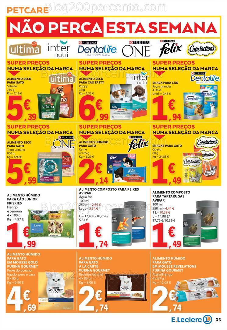 Antevisão Folheto E-LECLERC Promoções de 18 a 24 janeiro