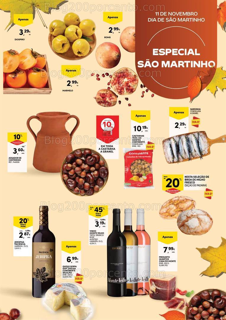 Antevisão Folheto CONTINENTE Açores Promoções de 26 outubro a 8 novembro