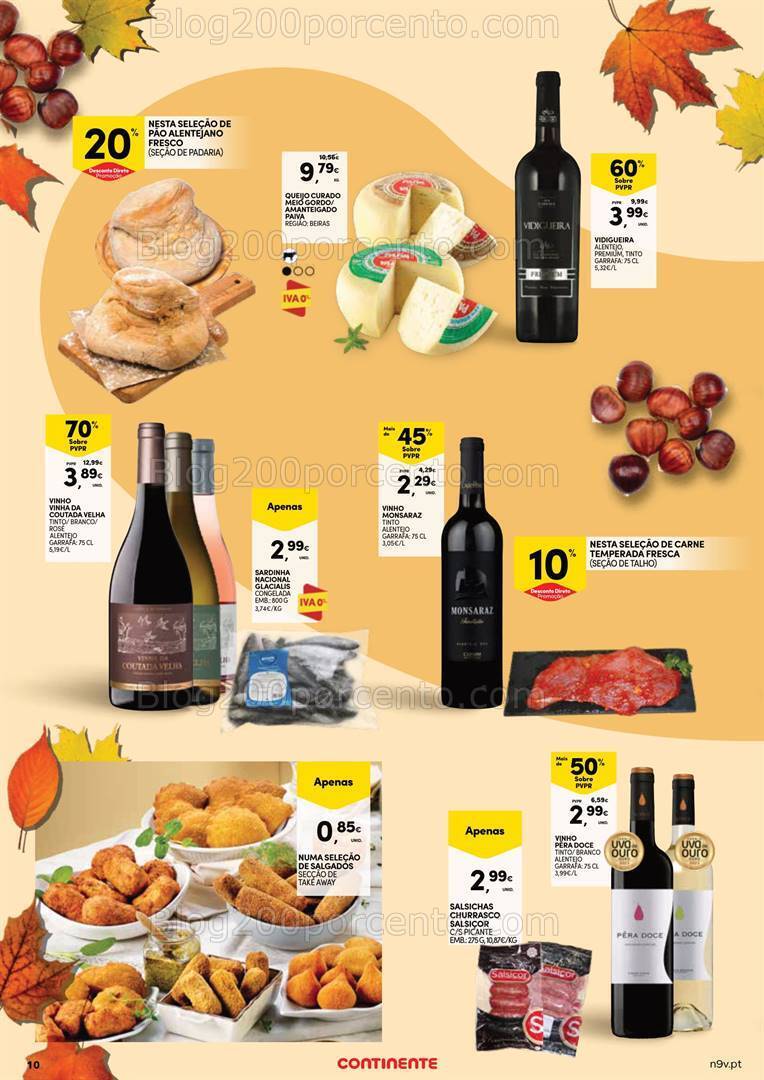 Antevisão Folheto CONTINENTE Açores Promoções de 26 outubro a 8 novembro