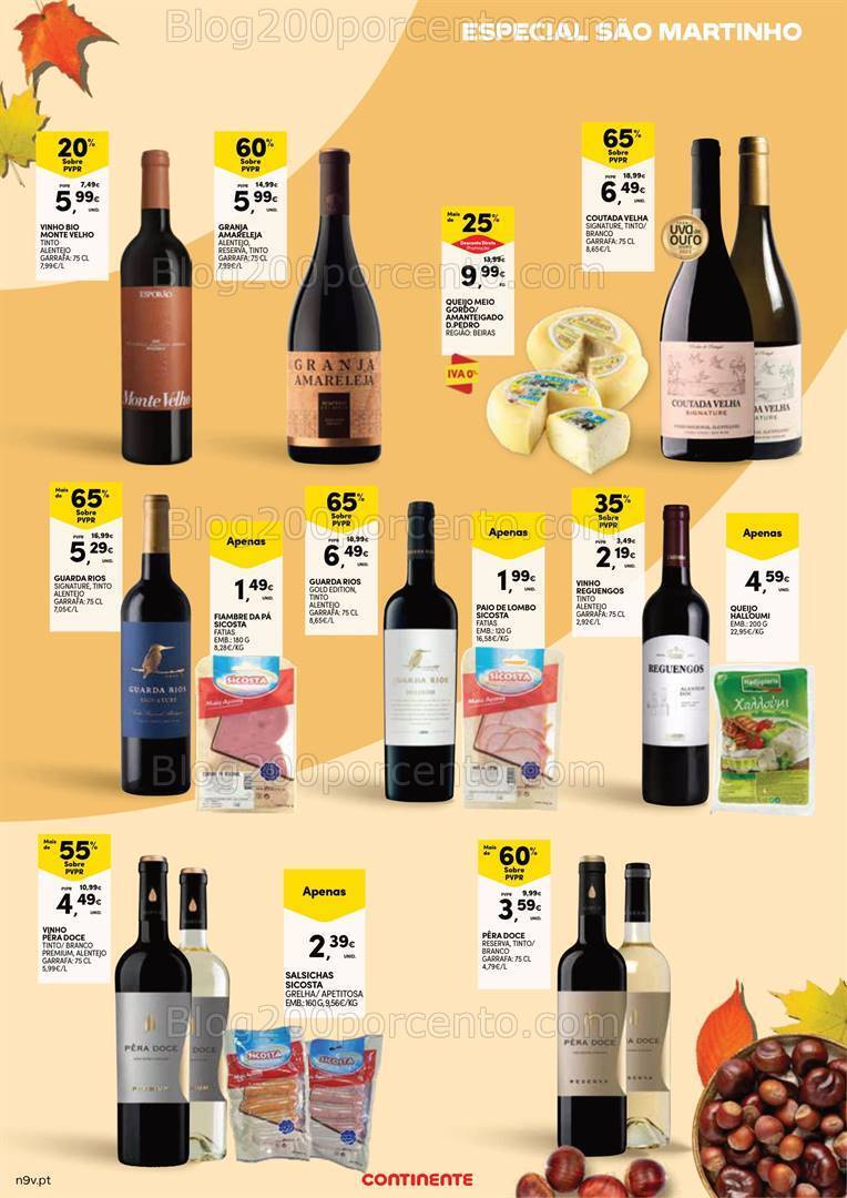 Antevisão Folheto CONTINENTE Açores Promoções de 26 outubro a 8 novembro