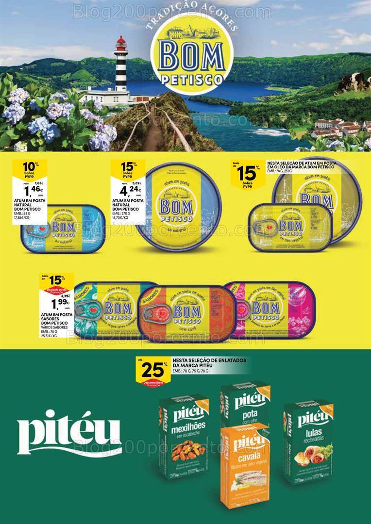 Antevisão Folheto CONTINENTE Açores Promoções de 26 outubro a 8 novembro