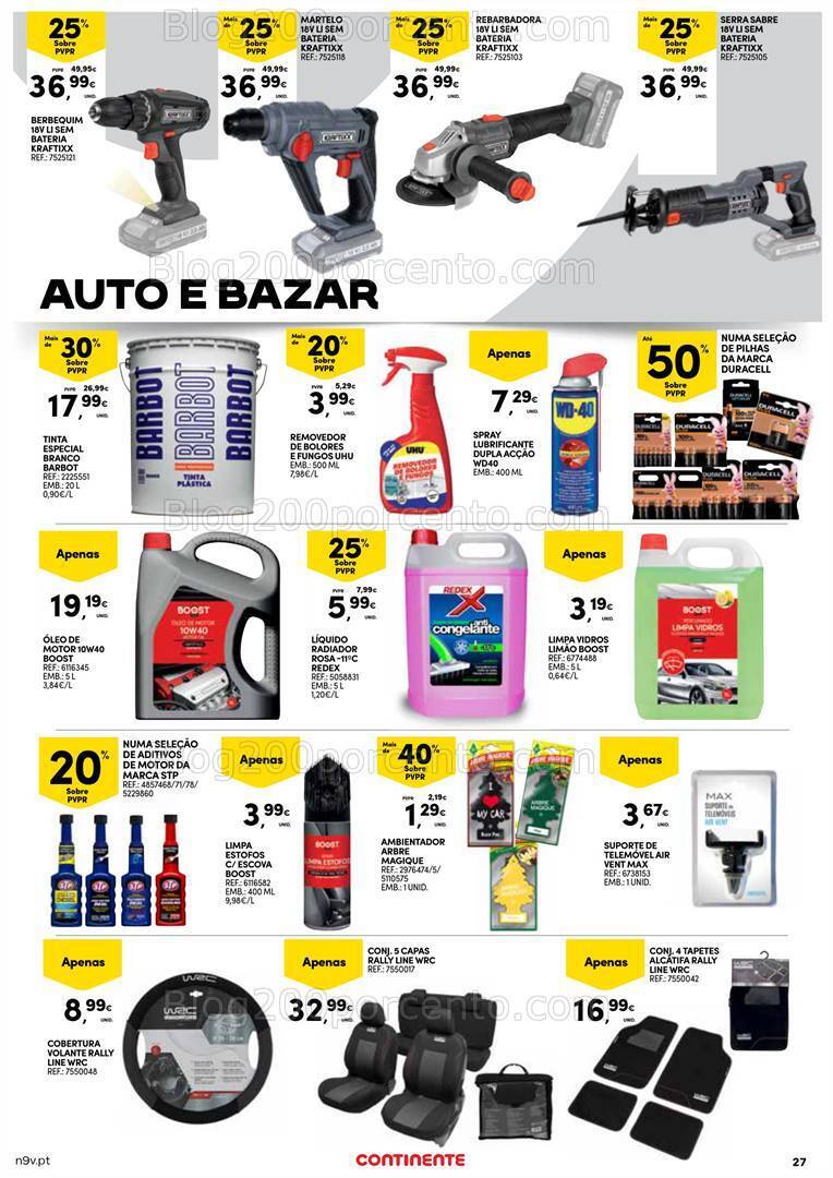 Antevisão Folheto CONTINENTE Açores Promoções de 26 outubro a 8 novembro