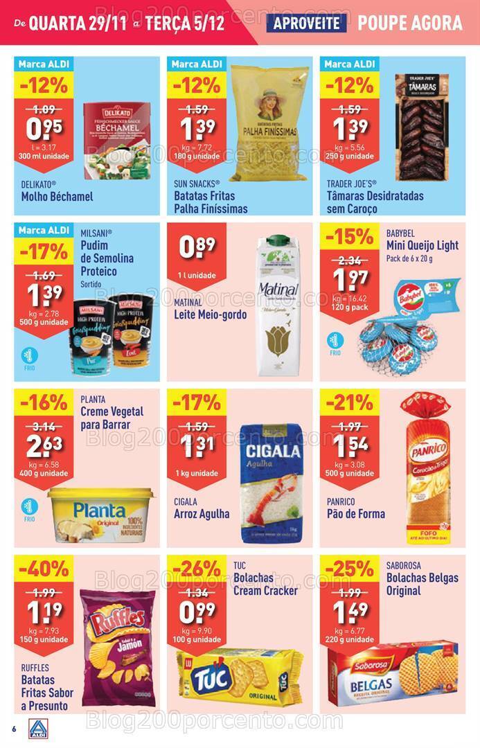 Antevisão Folheto ALDI Promoções de 29 novembro a 5 dezembro
