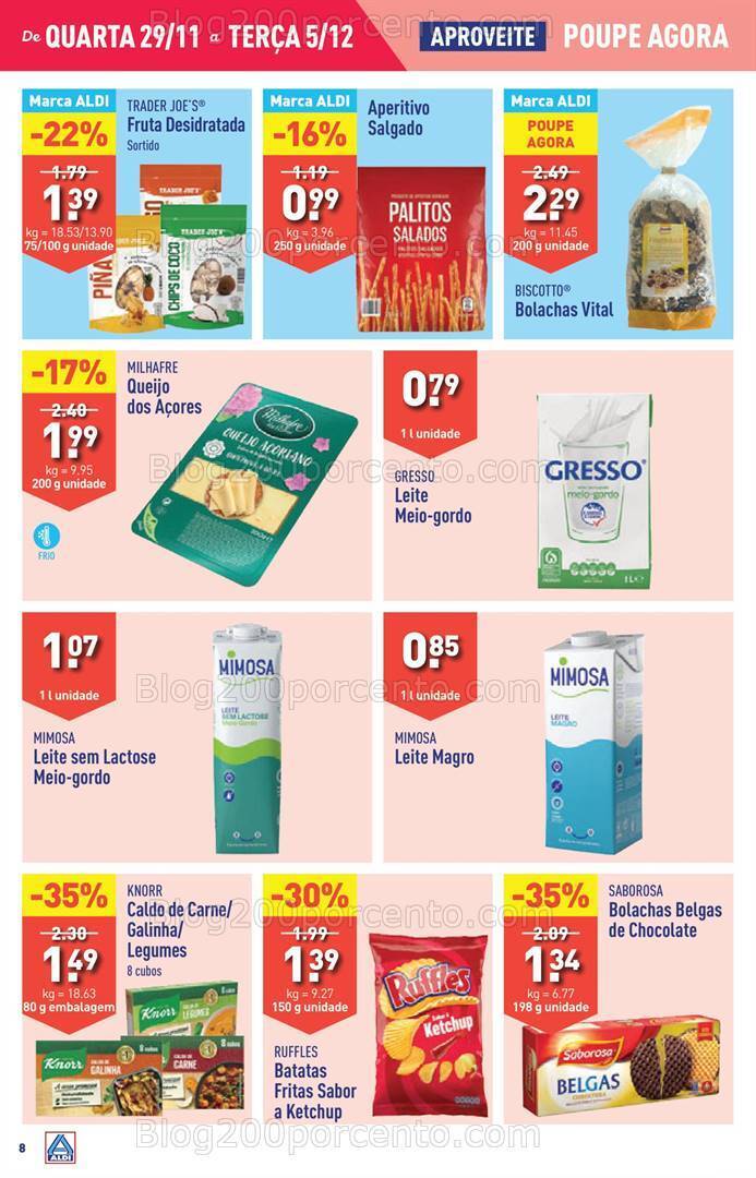 Antevisão Folheto ALDI Promoções de 29 novembro a 5 dezembro