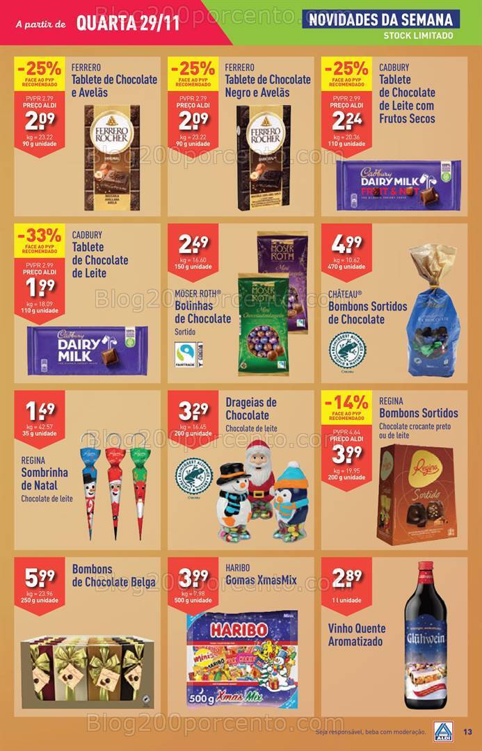 Antevisão Folheto ALDI Promoções de 29 novembro a 5 dezembro