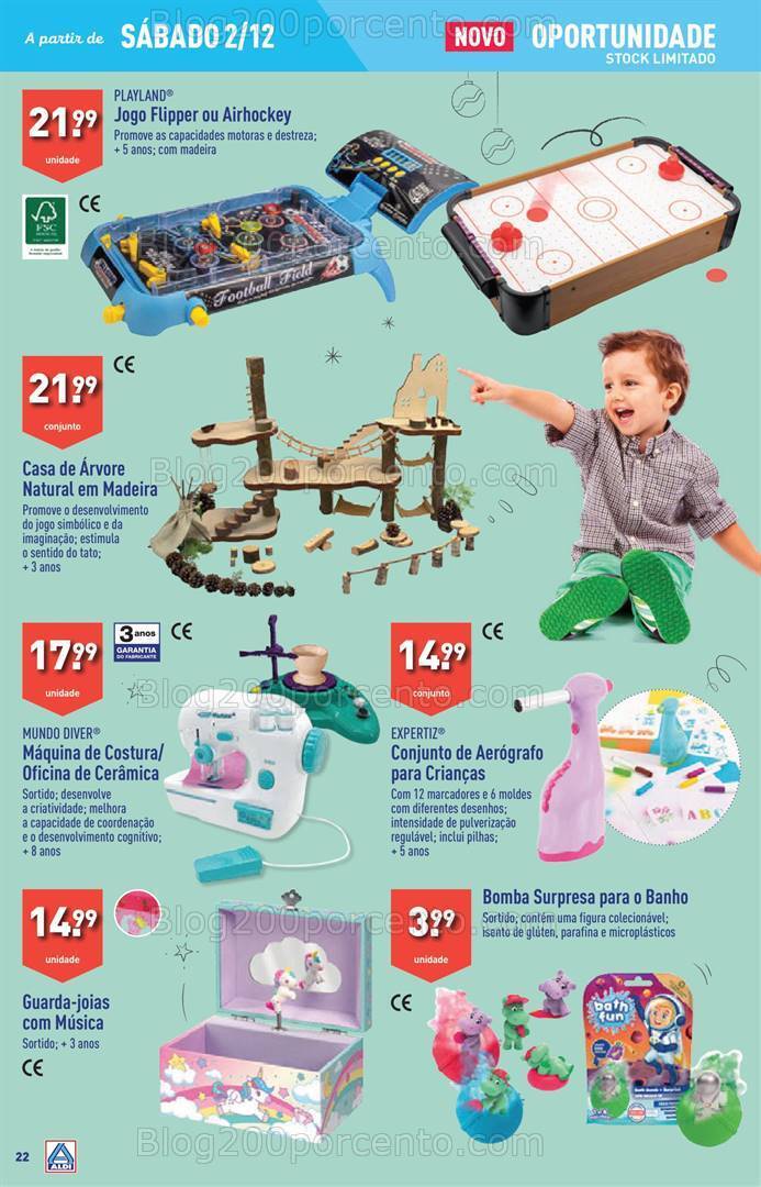 Antevisão Folheto ALDI Promoções de 29 novembro a 5 dezembro