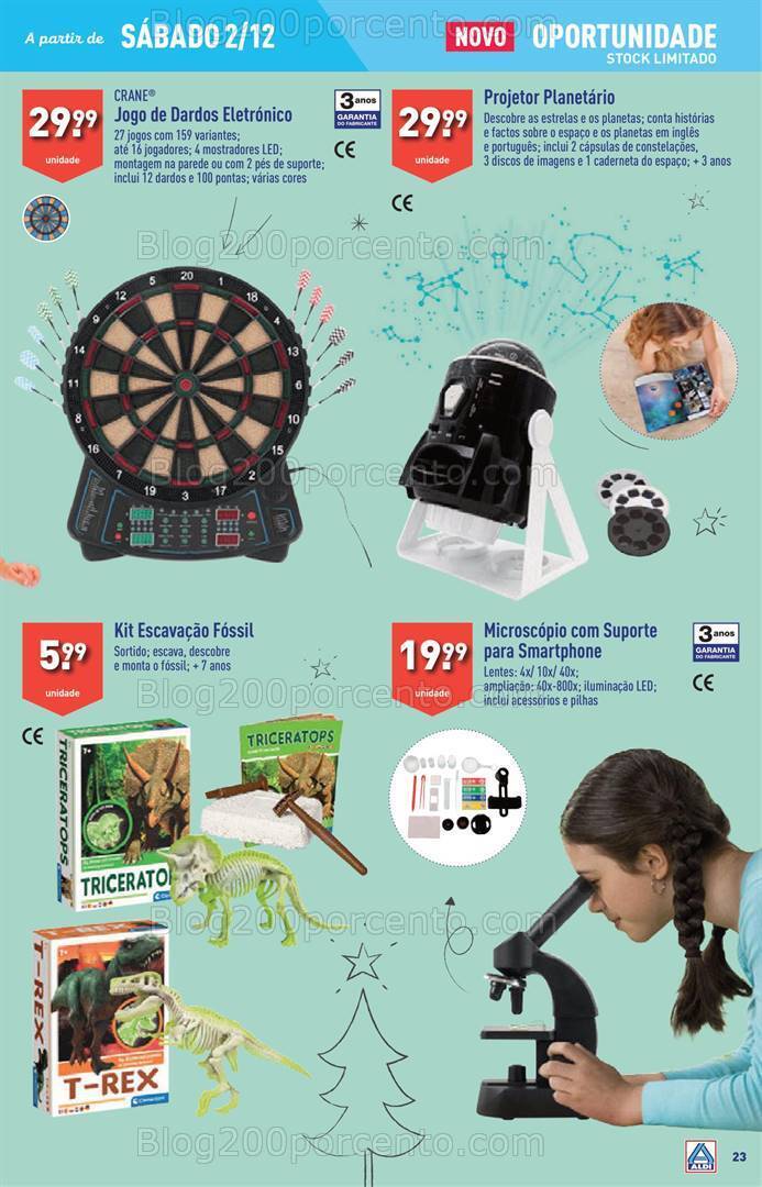 Antevisão Folheto ALDI Promoções de 29 novembro a 5 dezembro