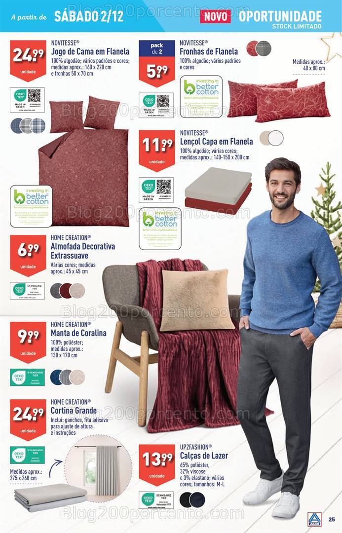 Antevisão Folheto ALDI Promoções de 29 novembro a 5 dezembro