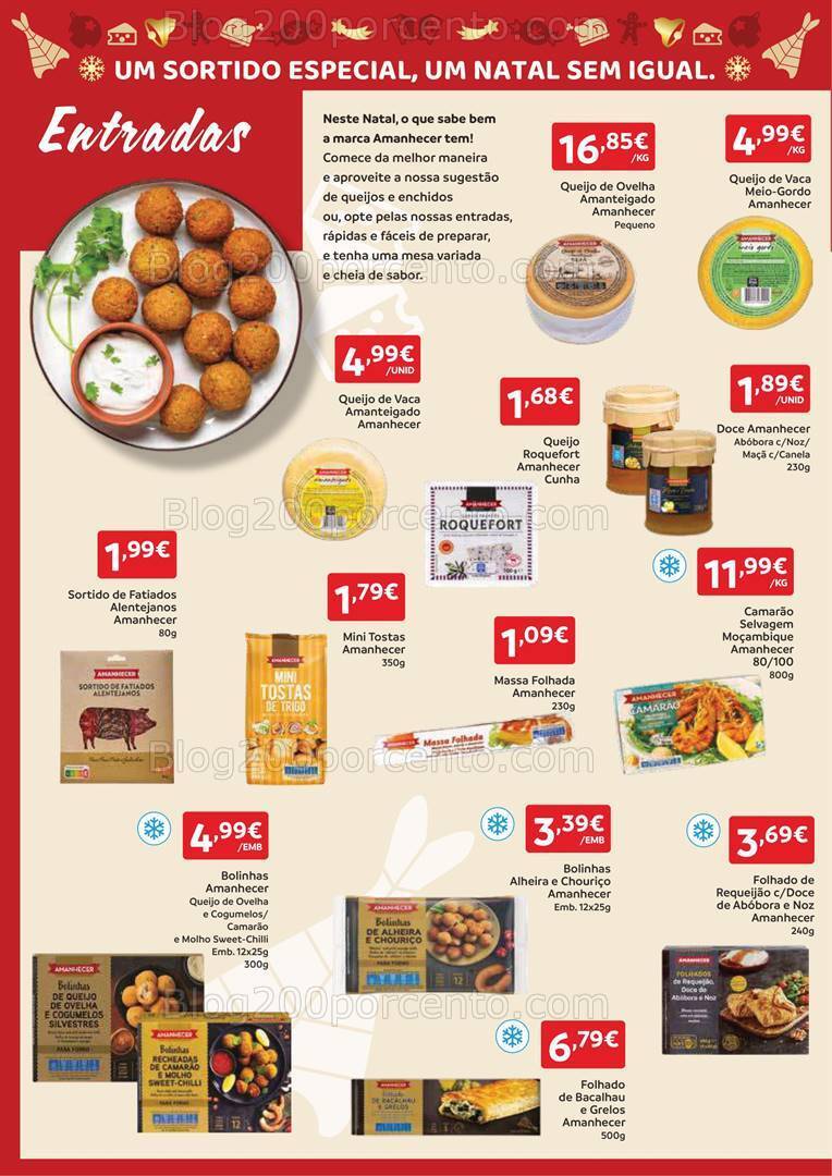 Antevisão Folheto AMANHECER Promoções de 14 a 25 dezembro