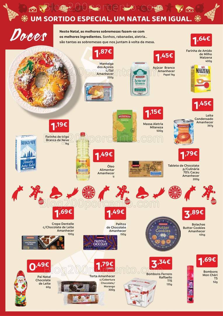 Antevisão Folheto AMANHECER Promoções de 14 a 25 dezembro