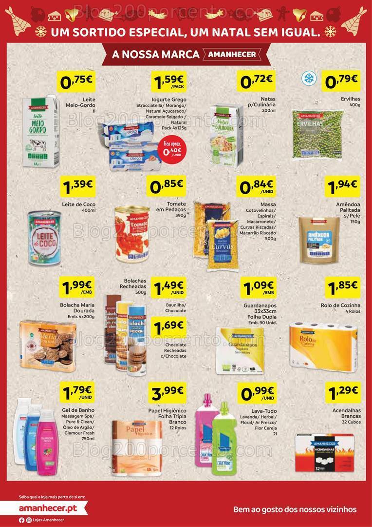 Antevisão Folheto AMANHECER Promoções de 14 a 25 dezembro