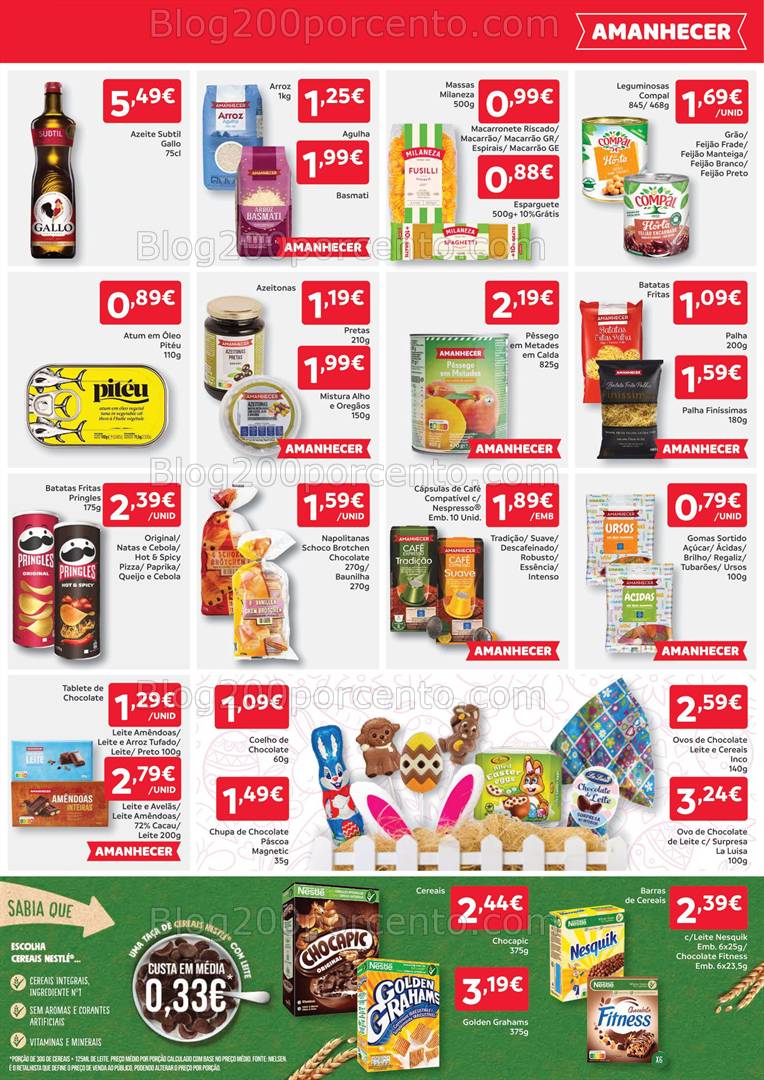 Antevisão Folheto AMANHECER Promoções de 6 a 12 março