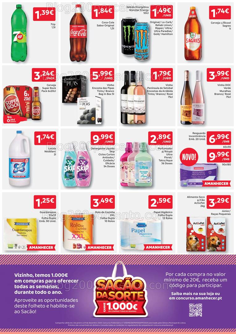 Antevisão Folheto AMANHECER Promoções de 6 a 12 março