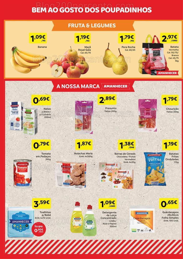 Antevisão Folheto AMANHECER Promoções de 7 a 13 setembro