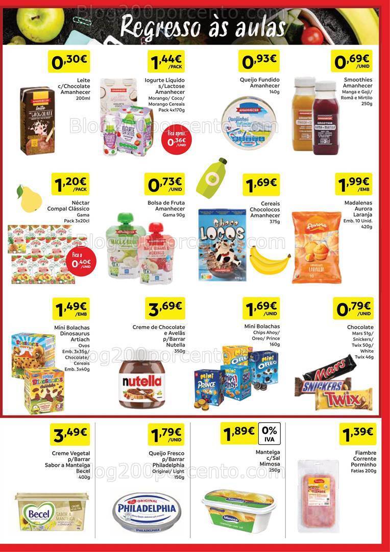 Antevisão Folheto AMANHECER Promoções de 7 a 13 setembro