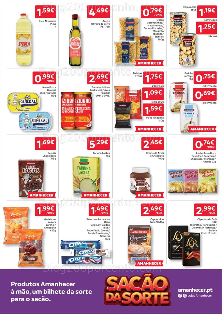 Antevisão Folheto AMANHECER Promoções de 8 a 14 maio