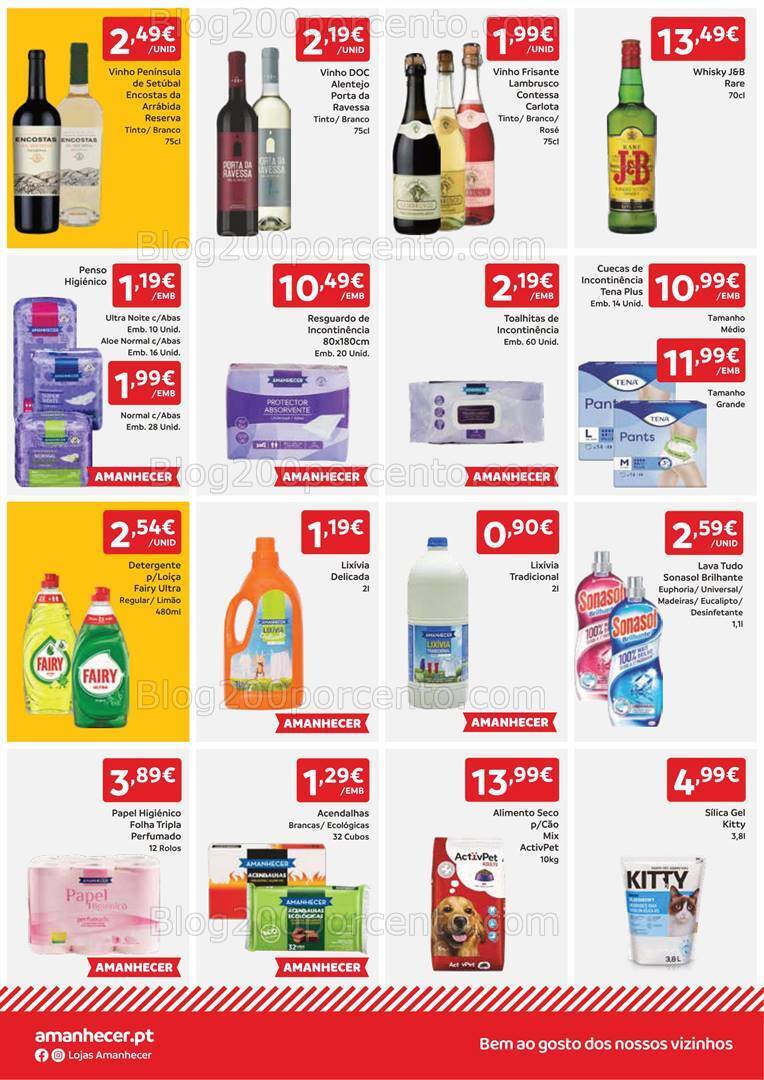 Antevisão Folheto AMANHECER Promoções de 1 a 7 fevereiro