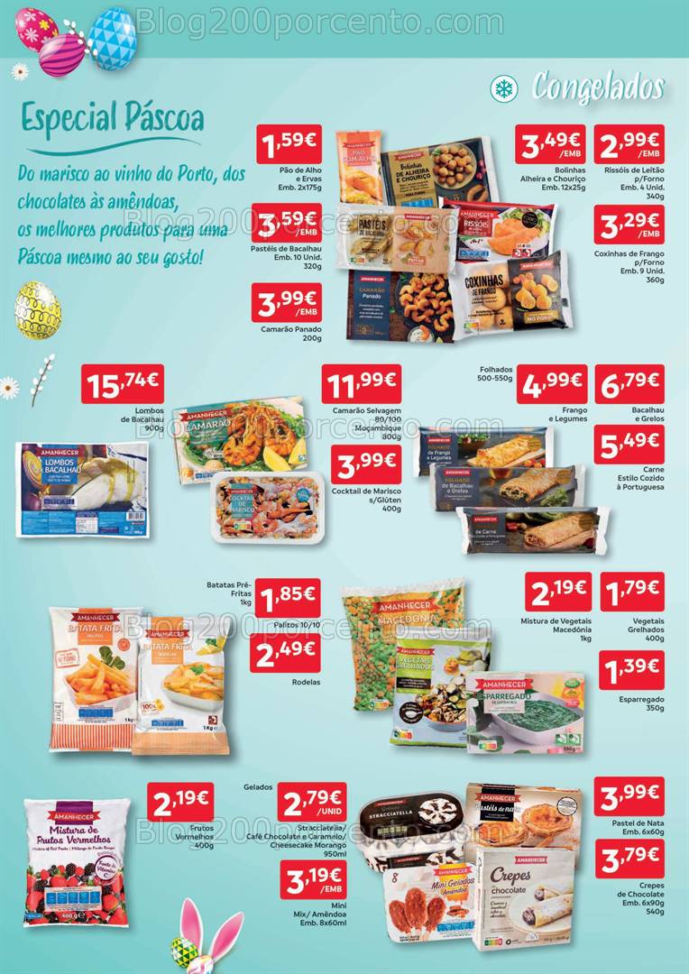 Antevisão Folheto AMANHECER Promoções de 10 a 16 abril