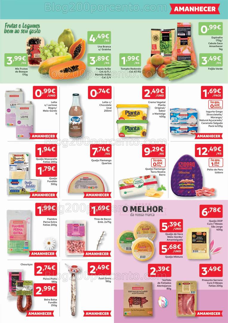 Antevisão Folheto AMANHECER Promoções de 10 a 16 abril