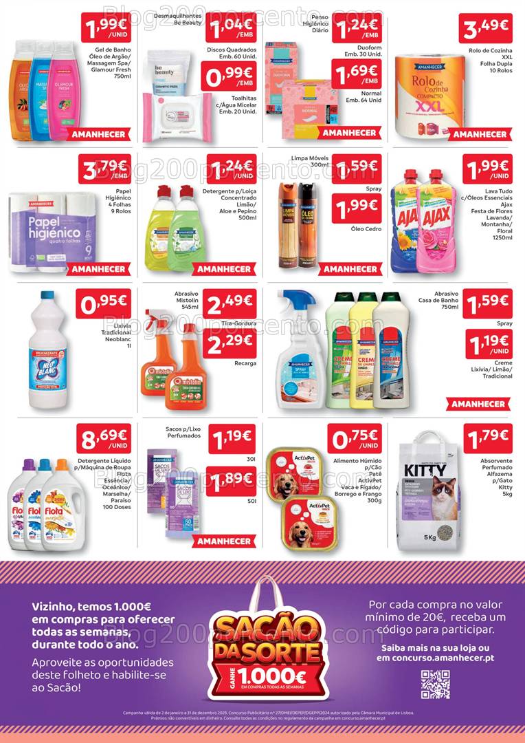 Antevisão Folheto AMANHECER Promoções de 10 a 16 abril