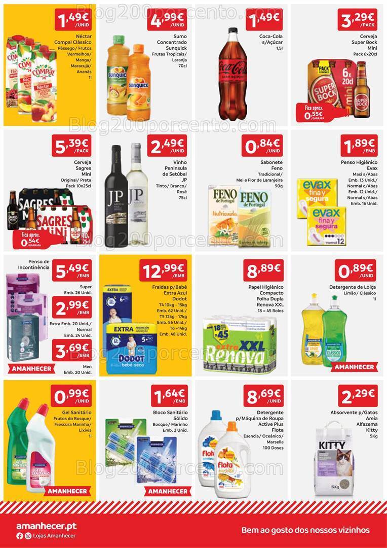 Antevisão Folheto AMANHECER Promoções de 11 a 17 janeiro