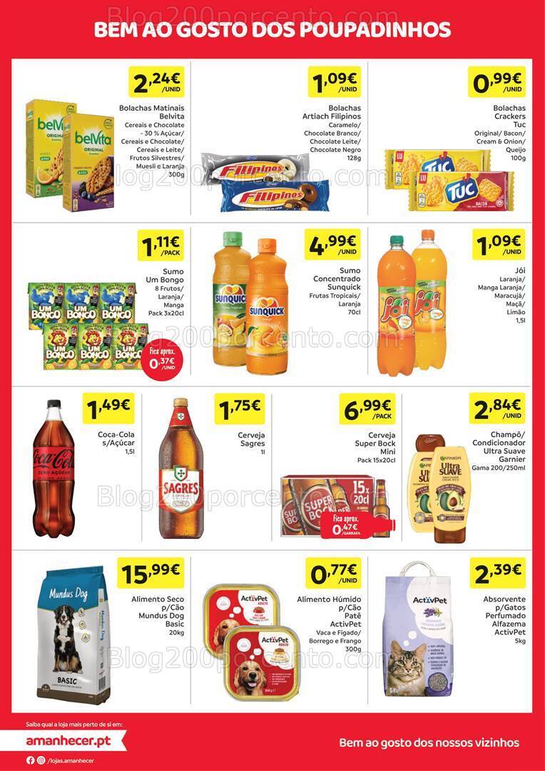 Antevisão Folheto AMANHECER Promoções de 14 a 20 setembro