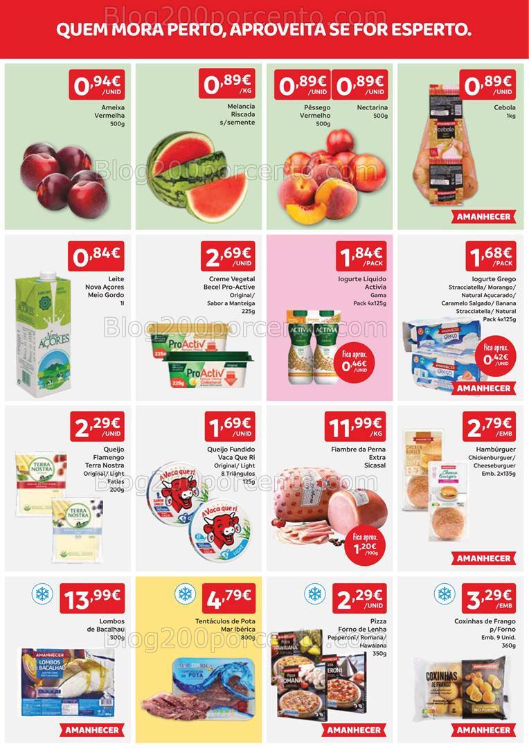 Antevisão Folheto AMANHECER Promoções de 15 a 21 agosto