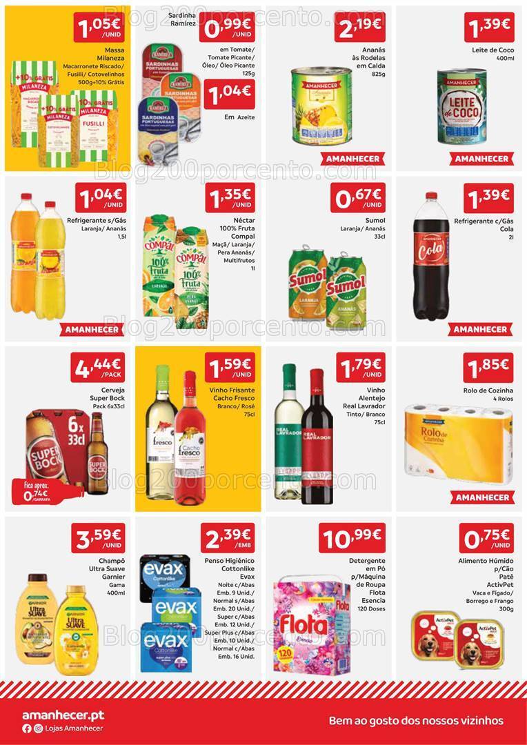 Antevisão Folheto AMANHECER Promoções de 15 a 21 fevereiro