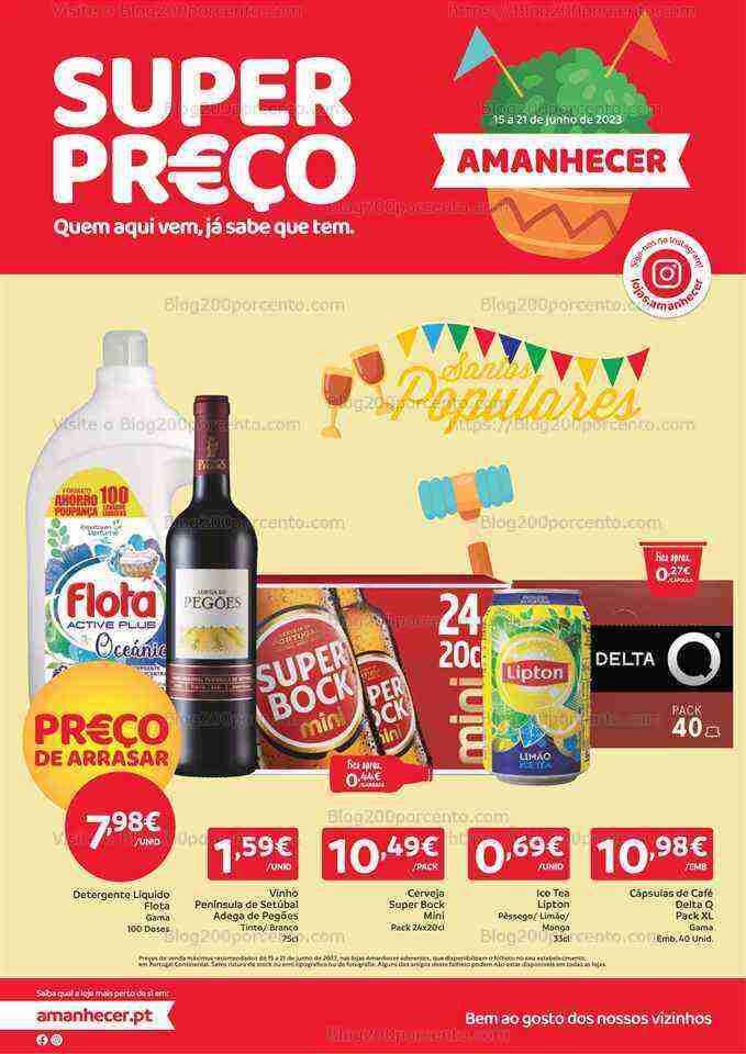 Antevisão Folheto AMANHECER Promoções de 15 a 21 junho