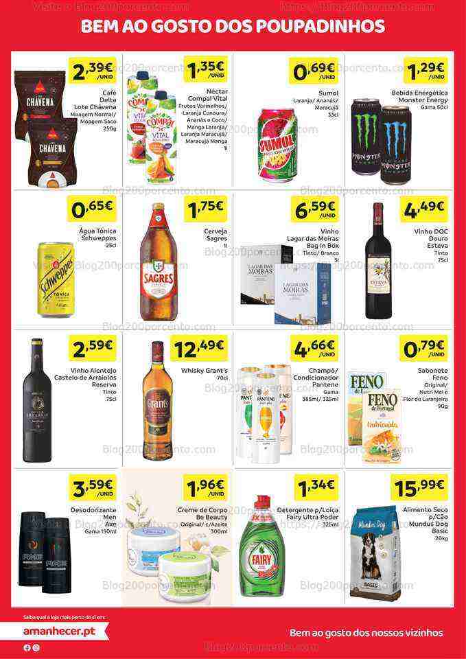 Antevisão Folheto AMANHECER Promoções de 15 a 21 junho