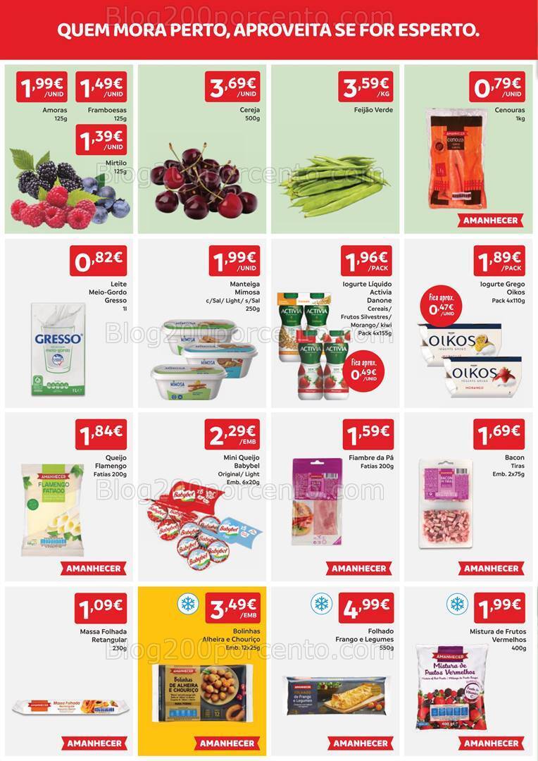 Antevisão Folheto AMANHECER Promoções de 16 a 22 maio