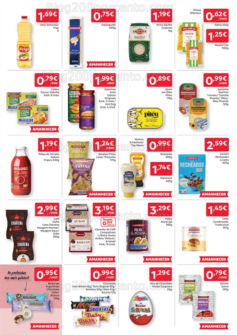 Antevisão Folheto AMANHECER Promoções 17 a 23 abril