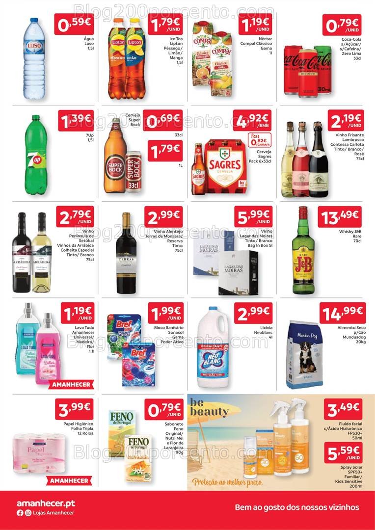 Antevisão Folheto AMANHECER Promoções 17 a 23 abril