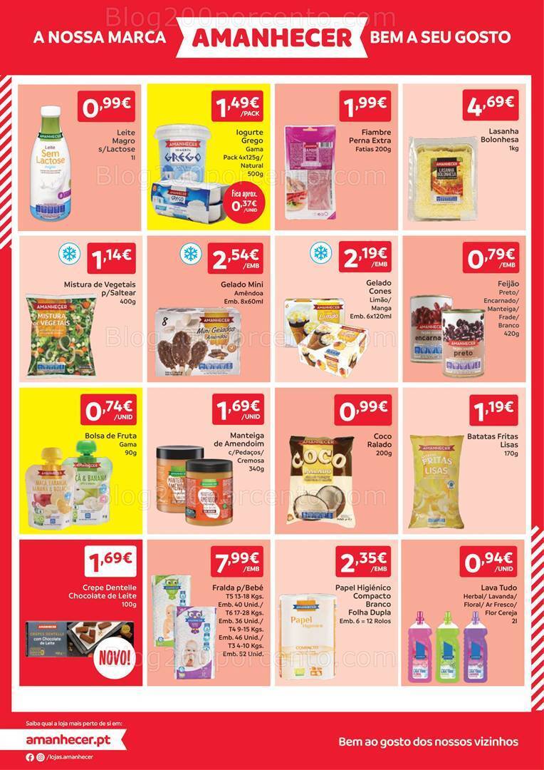 Antevisão Folheto AMANHECER Promoções de 17 a 23 agosto