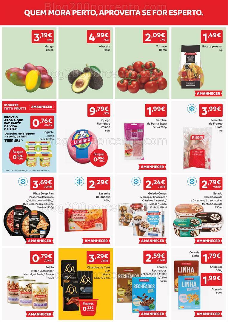 Antevisão Folheto AMANHECER Promoções de 18 a 24 abril