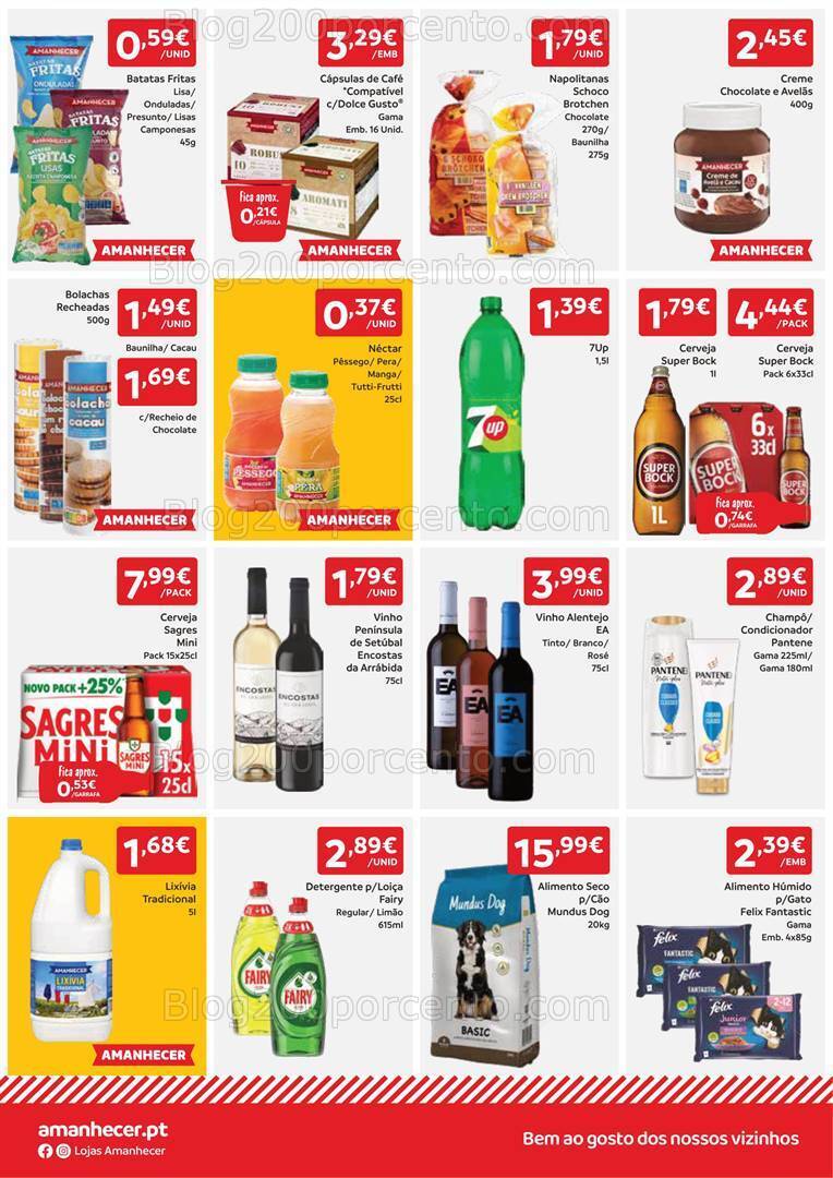 Antevisão Folheto AMANHECER Promoções 18 a 24 janeiro