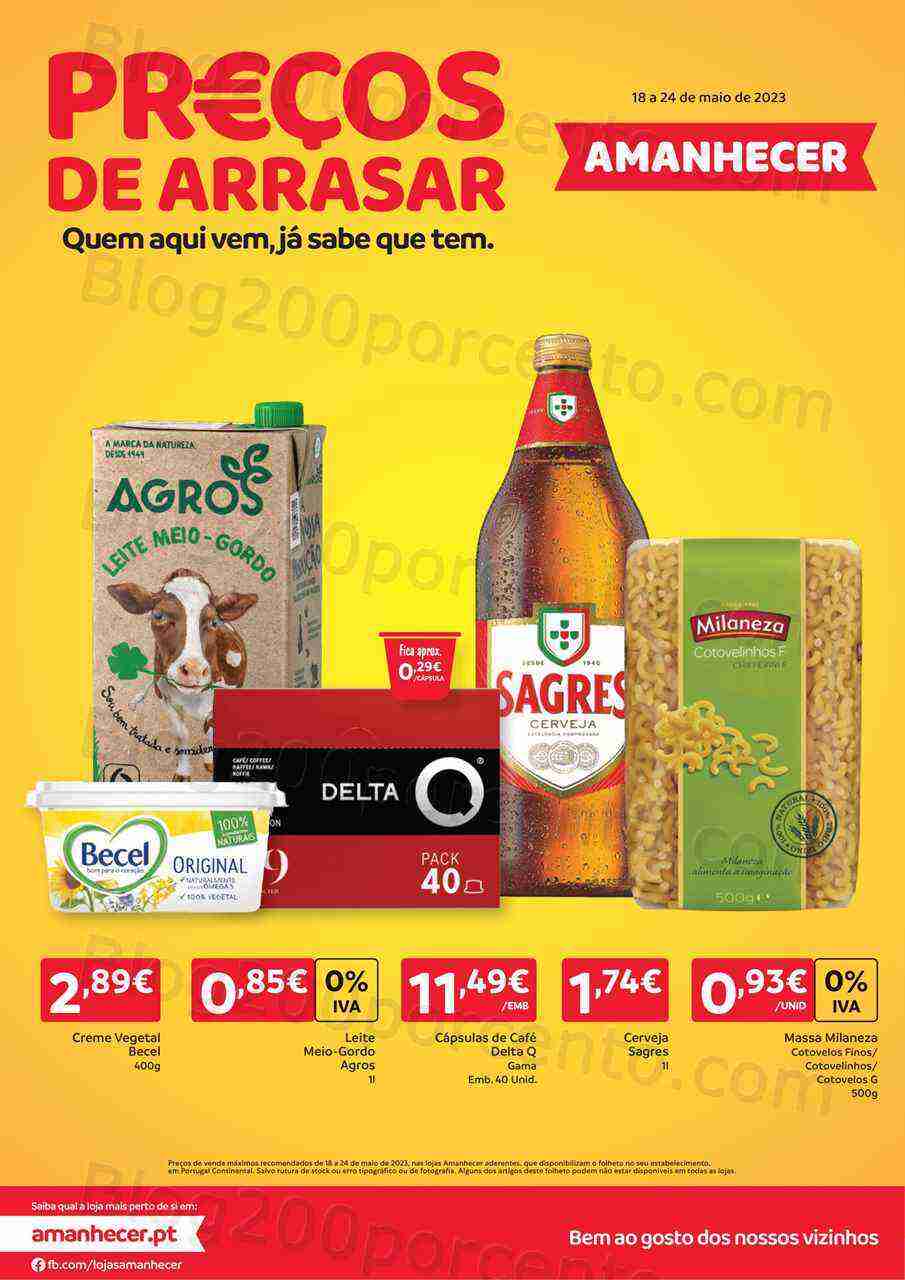 Antevisão Folheto AMANHECER Promoções de 18 a 24 maio